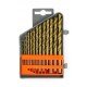 Set of 13 bits for metal Titanium 1.5 - 6.5 mm Set of 13 bits for metal Titanium 1.5 - 6.5 mm