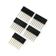 Female socket extended 1x8 raster 2,54mm for Arduino - 5pcs