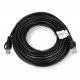 Przewód sieciowy Ethernet Patchcord UTP 5e 0,5 m - biały Przewód sieciowy Ethernet Patchcord UTP 5e 0,5 m - biały
