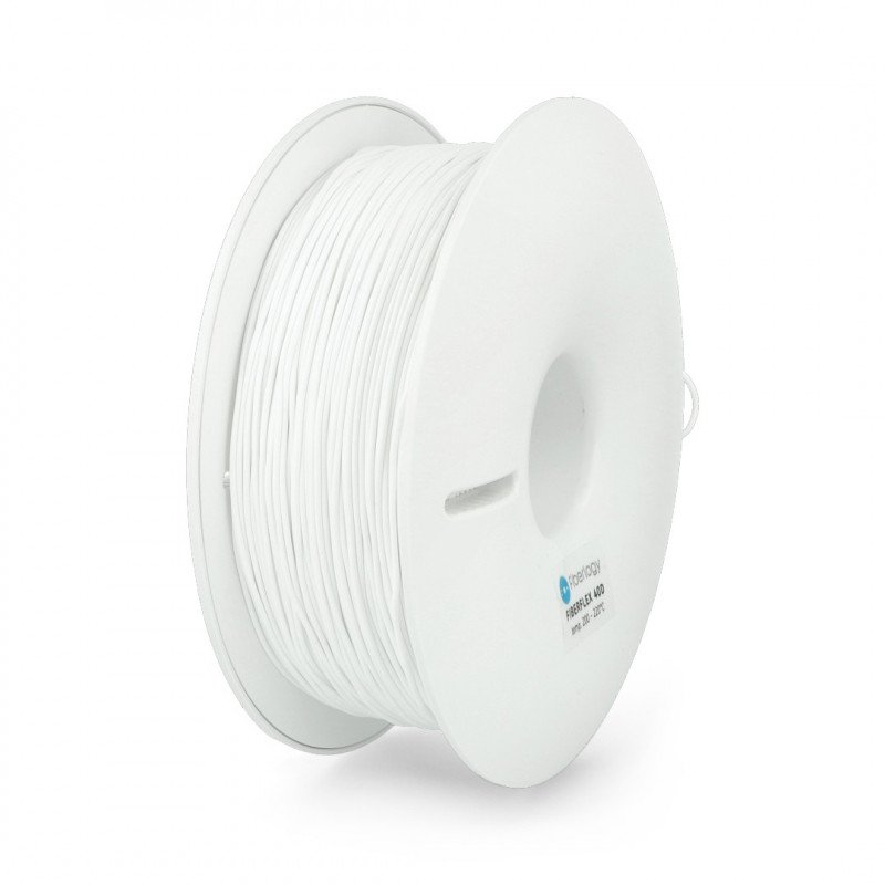 Filament Fiberlogy FiberFlex 40D 1.75mm 0.85kg - white