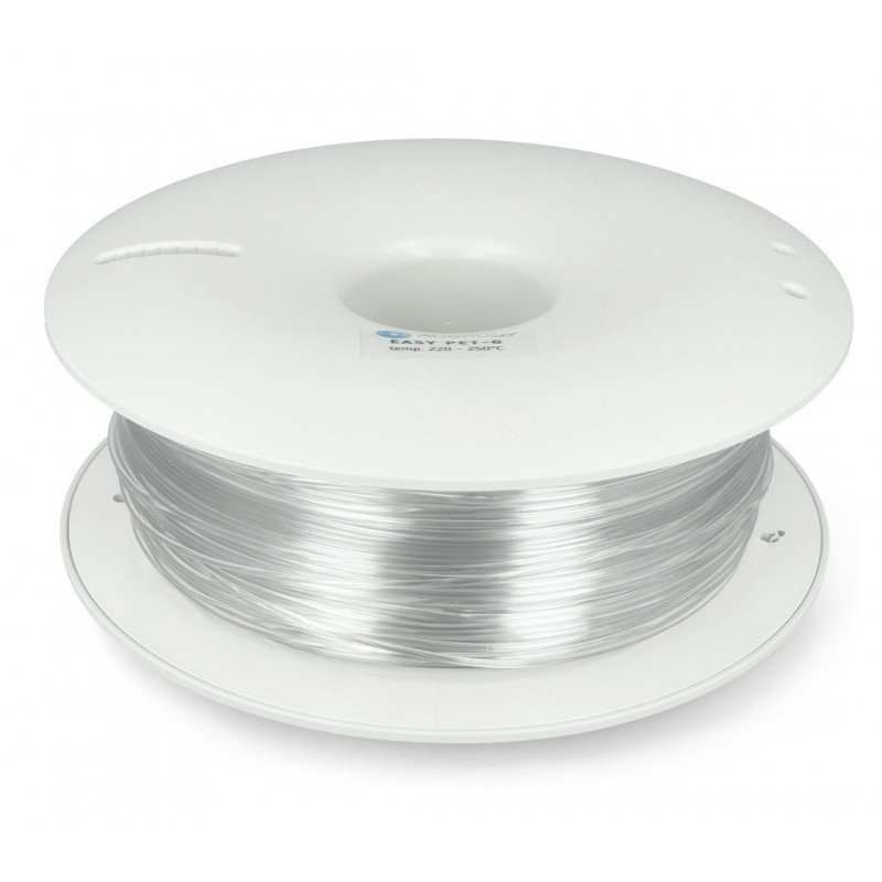 Filament Fiberlogy Easy PET-G 1.75mm 0.85kg - Pure TR(transparent)
