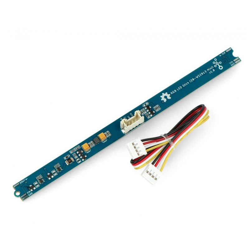 Grove - RGB LED module - 20 WS2813 diodes - Seeedstudio 104020170