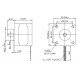 Stepper motor SY35ST28-0504A. 200 steps/rev 10 V / 0.5 A / 0.1 Nm Stepper motor SY35ST28-0504A. 200 steps/rev 10 V / 0.5 A / 0.1 Nm