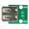 Module with USB socket type A - soldered-in connectors - zdjęcie 3
