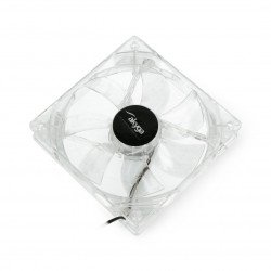 12V 120x120x25mm MOLEX fan - blue light