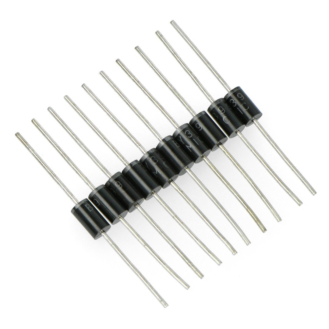 Rectifying diode BY399 3A / 800V - 10 pcs.