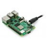 MicroHDMI cable - HDMI - original for Raspberry Pi 4 - 2m - black - zdjęcie 3