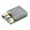 Resistive touch screen TFT LCD 2,4" 320x240px GPIO 4DPi-24-HAT for Raspberry Pi 3/2/B+ Resistive touch screen TFT LCD 2,4" 320x240px GPIO 4DPi-24-HAT for Raspberry Pi 3/2/B+ - zdjęcie 3