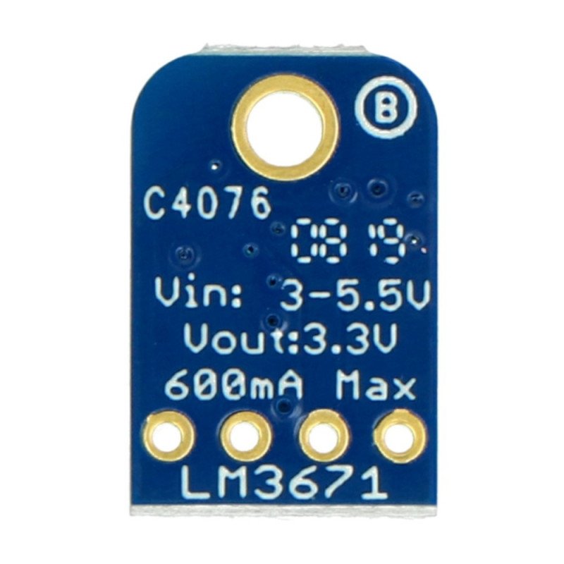 LM3671 3.3V 0.6A step-down converter