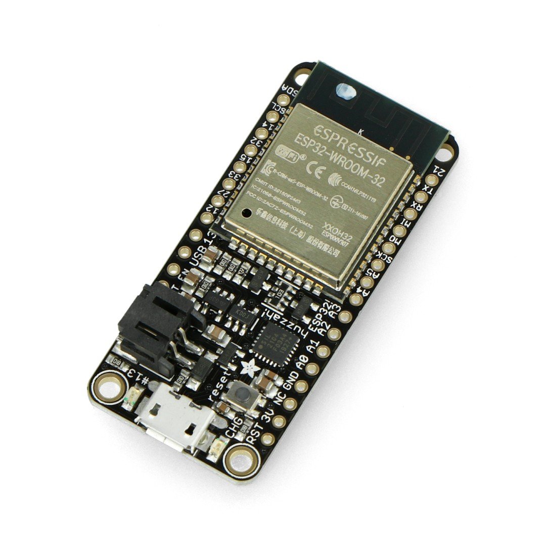 Adafruit Feather Bang ESP32 module wi-fi, Bluetooth GPIO