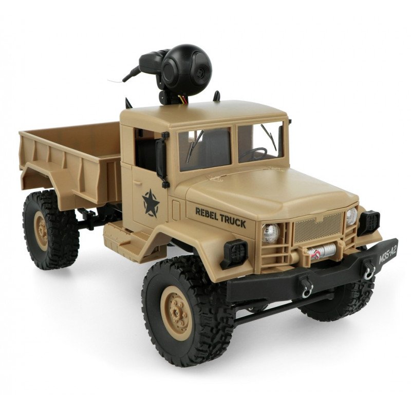Remote controlled car with Rebel Truck camera