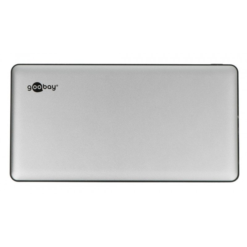 Mobile PowerBank Goobay 10.0 59821 Quick Charge 3.0 10000mAh - grey - black