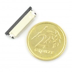 Złącze: FFC / FPC 20 pin, raster 1mm