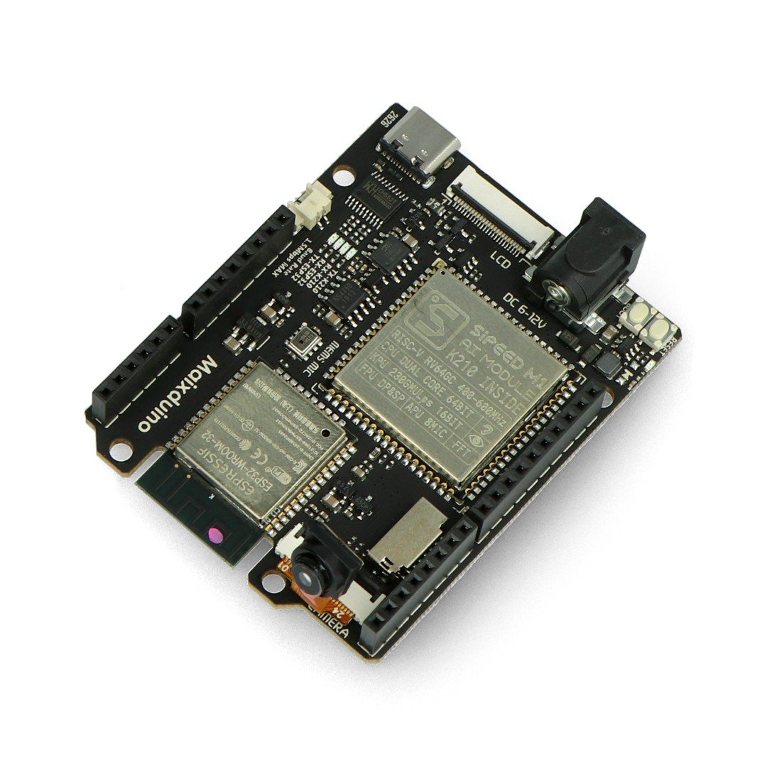 Maixduino development plate AI - K210 RISC-V AI + lOT ESP32 + OV2640 - DFRobot DFR0640