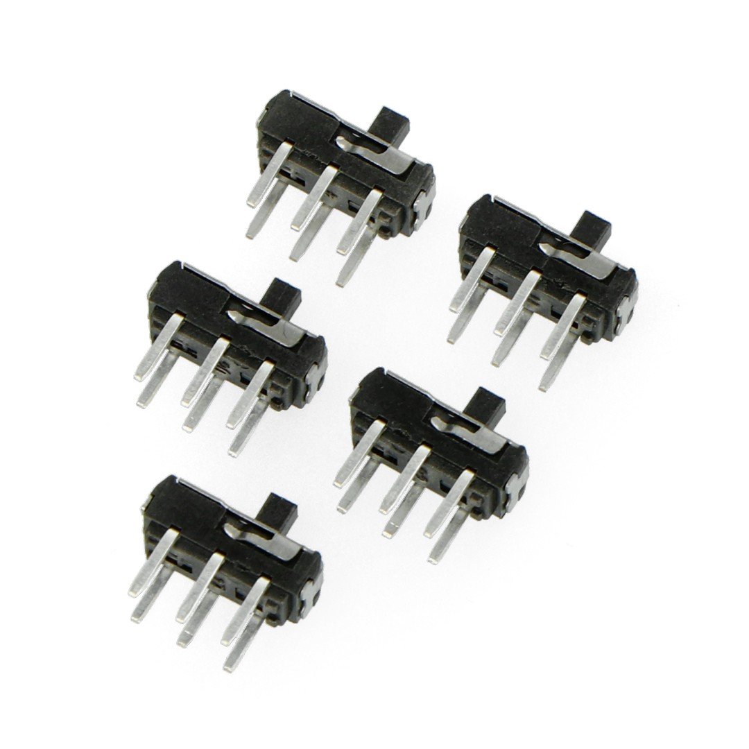 Slide switch SS22T25 2-position - 5pcs