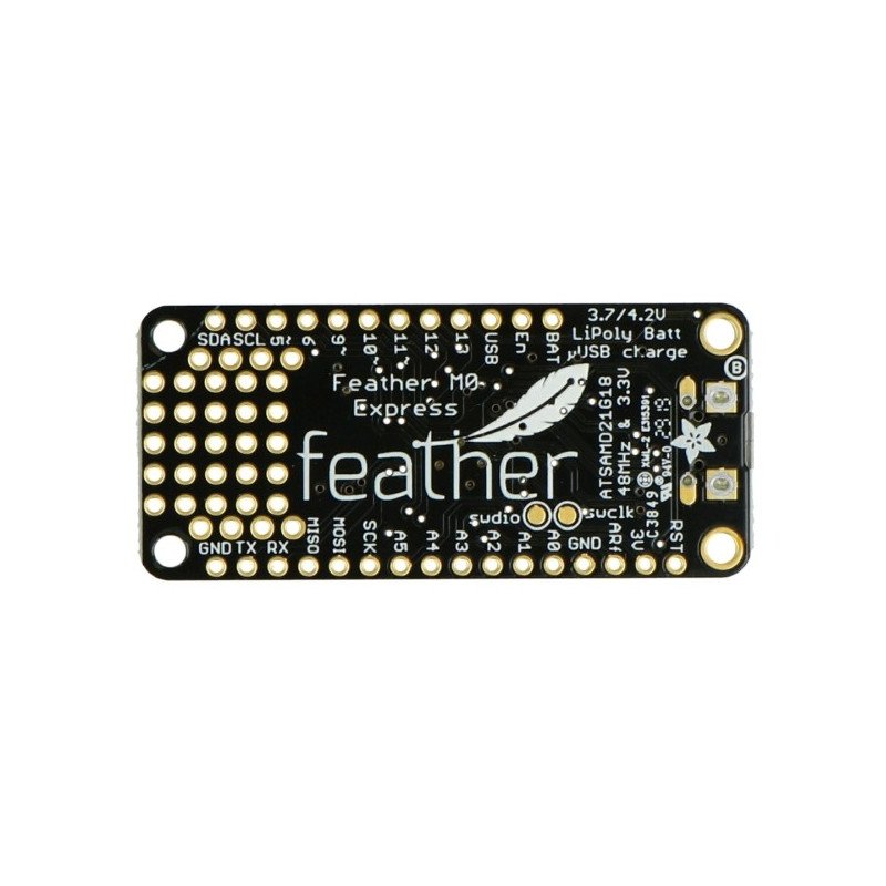 Adafruit Feather M0 Express 32-bit - in accordance with CircuitPython and Arduino