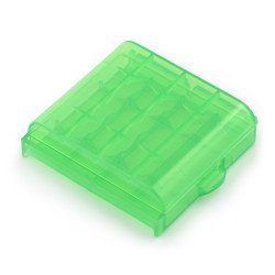 4 AA or AAA batteries container