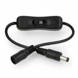 Cable 2.1/5.5 with 35cm switch