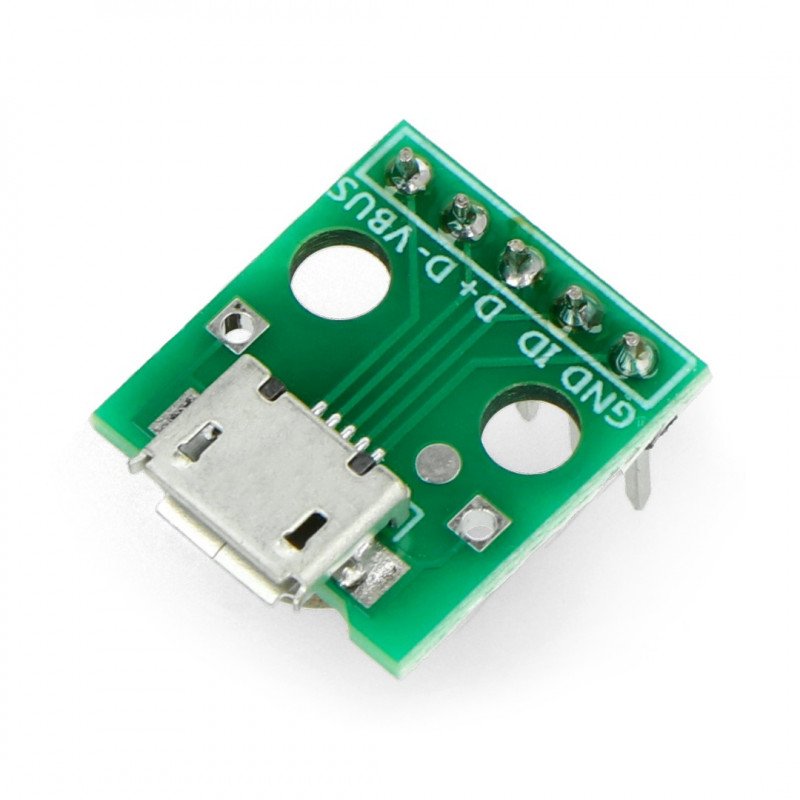 MicroUSB socket module