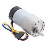 Geared motor 37Dx73L 100:1 12V 100RPM + CPR 64 encoder - zdjęcie 1