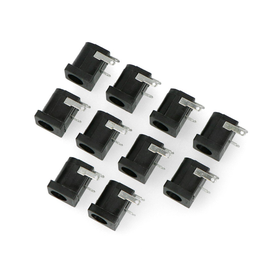 DC socket 5.5 x 2.1 mm to print - horizontal