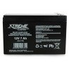 Gel rechargeable battery 12V 7Ah Xtreme - zdjęcie 2