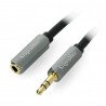 Kruger&Matz cable 3.5mm jack - 3.5mm stereo black jack - 1.8m - zdjęcie 1