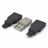 USB plug type A - for plastic cable - zdjęcie 2