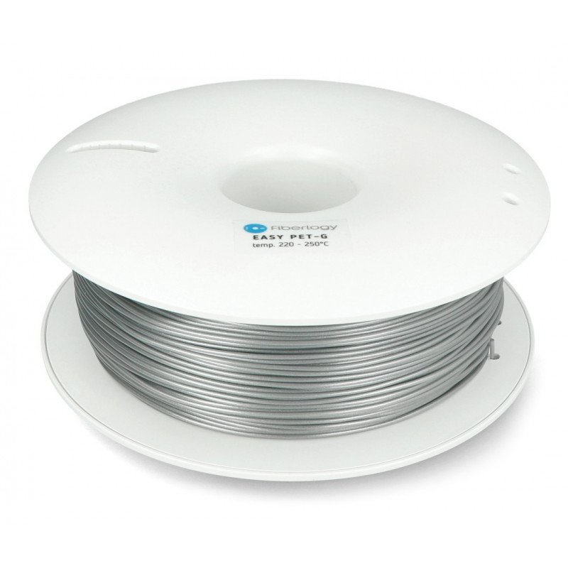 Filament Fiberlogy Easy PET-G 1.75mm 0.85kg - silver