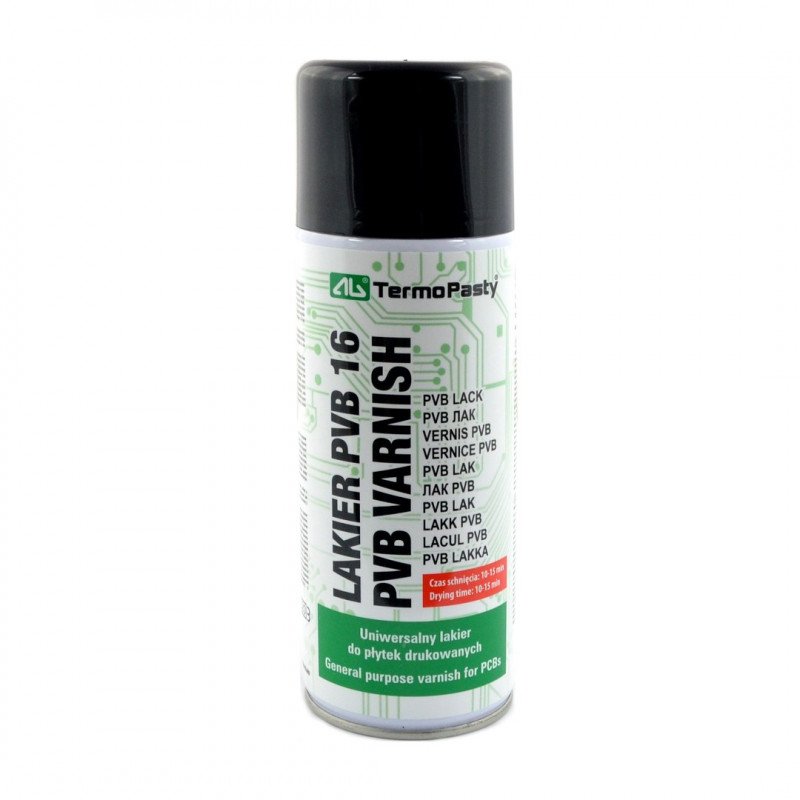 PCB lacquer PVB 16 - spray 400ml
