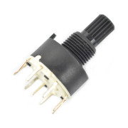 Rotary switch 4-position 2 circuits - 29.5mm