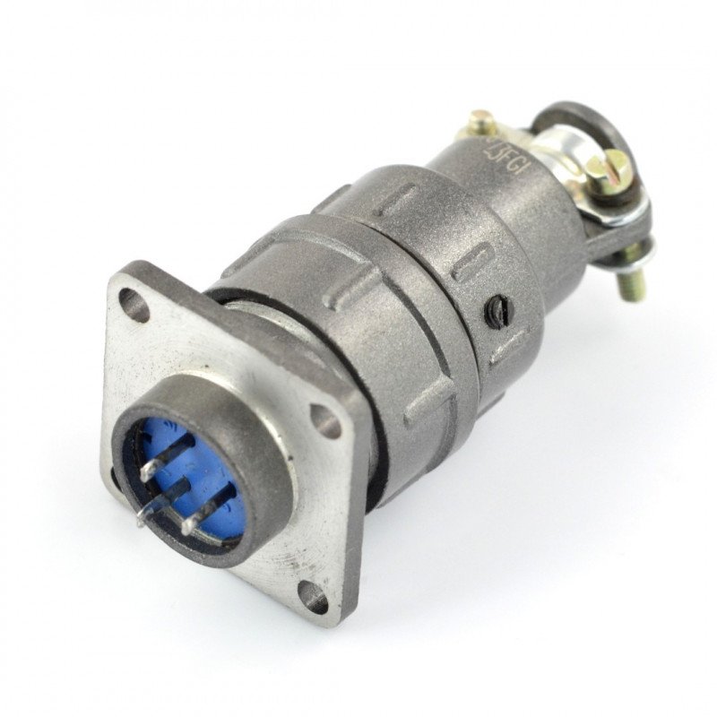 Industrial connector ZP1 with quick-connector - 3-pin