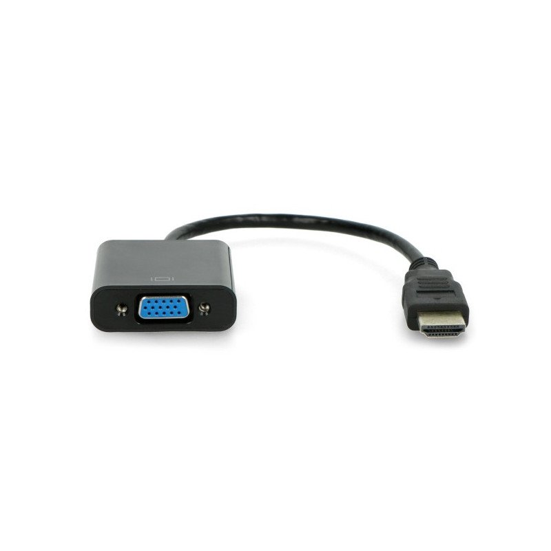 HDMI to VGA converter + HD31A audio with cable*