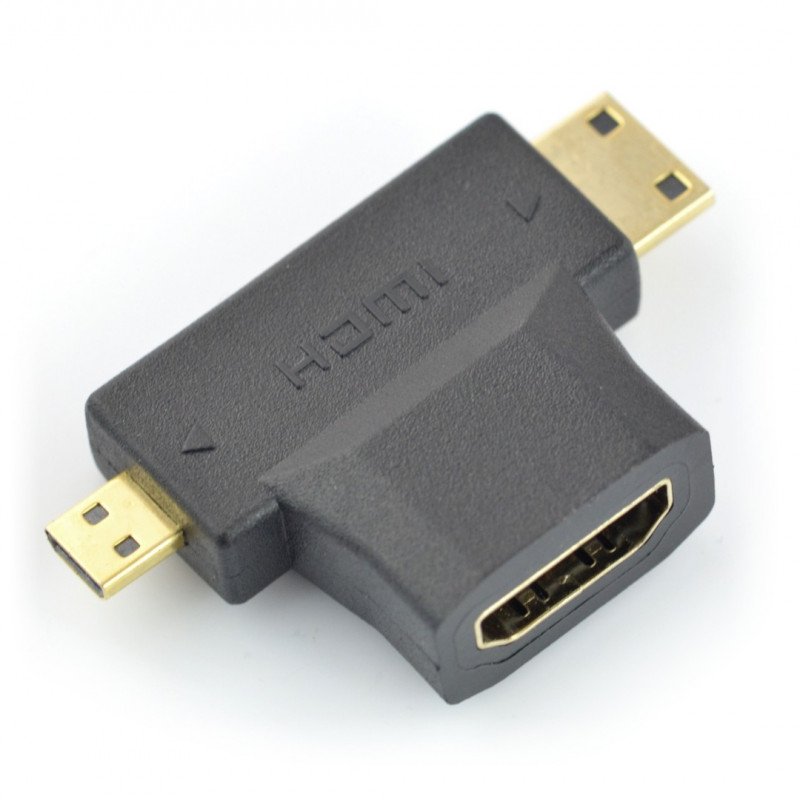 HDMI to miniHDMI / microHDMI adapter