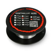 Resistance wire Kanthal A1 0.40mm 12Ω/m - 30.5m