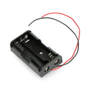 Basket for 2 AA (R6) type batteries