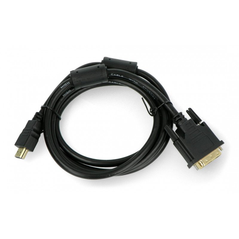 DVI-HDMI cable with filter 1.5m