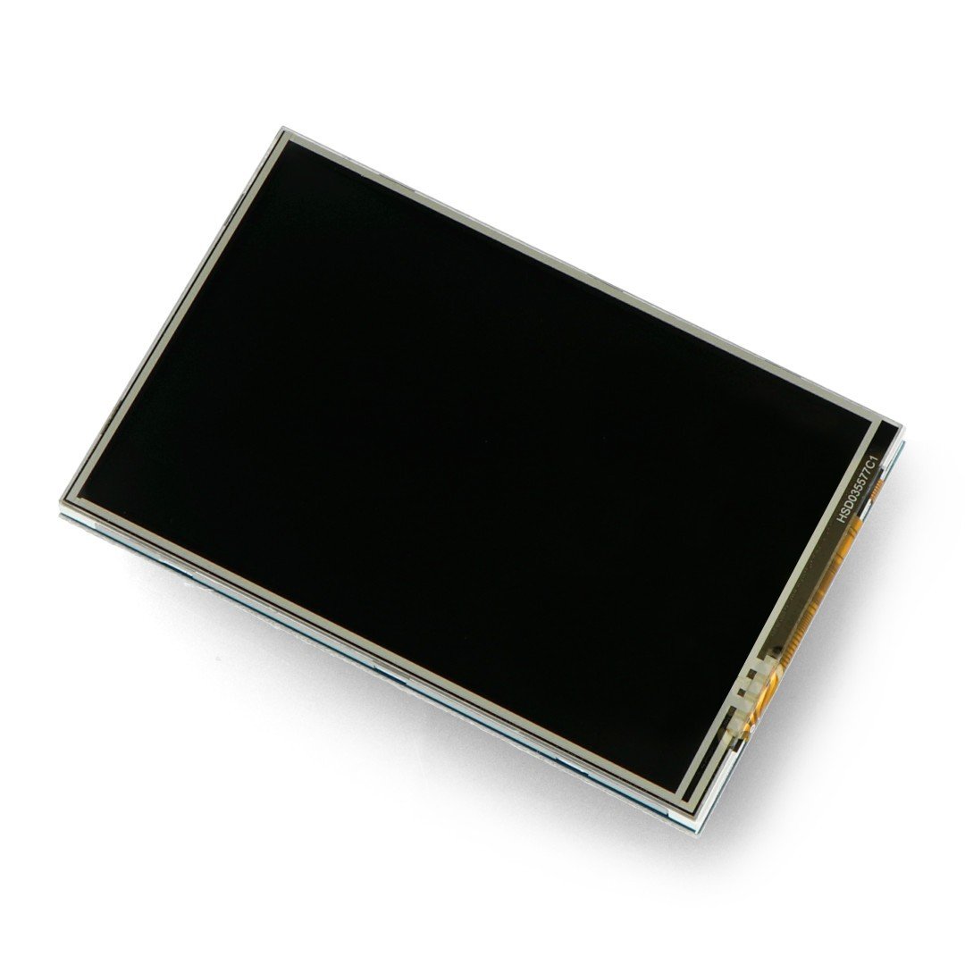 Touch screen - resistance LCD TFT 3.5'' 320x240px for Raspberry Pi 4B/3B+/3B - SPI GPIO