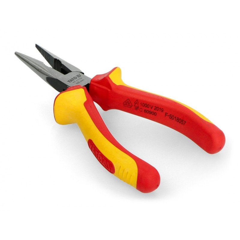 Extended straight pliers 160mm VDE Yato YT-21154