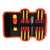 Set VDE insulated screwdriver with 10 Yato YT-28290 bits - zdjęcie 2