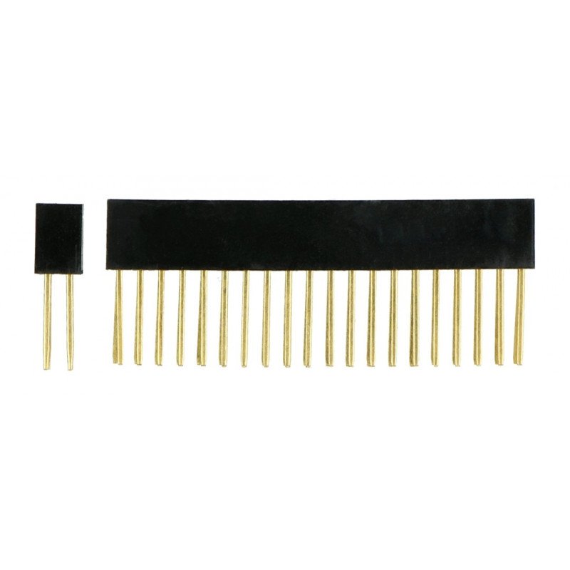 Female connector set for Raspberry Pi 4B and PoE HAT - 2x20 and 2x3 raster 2.54mm