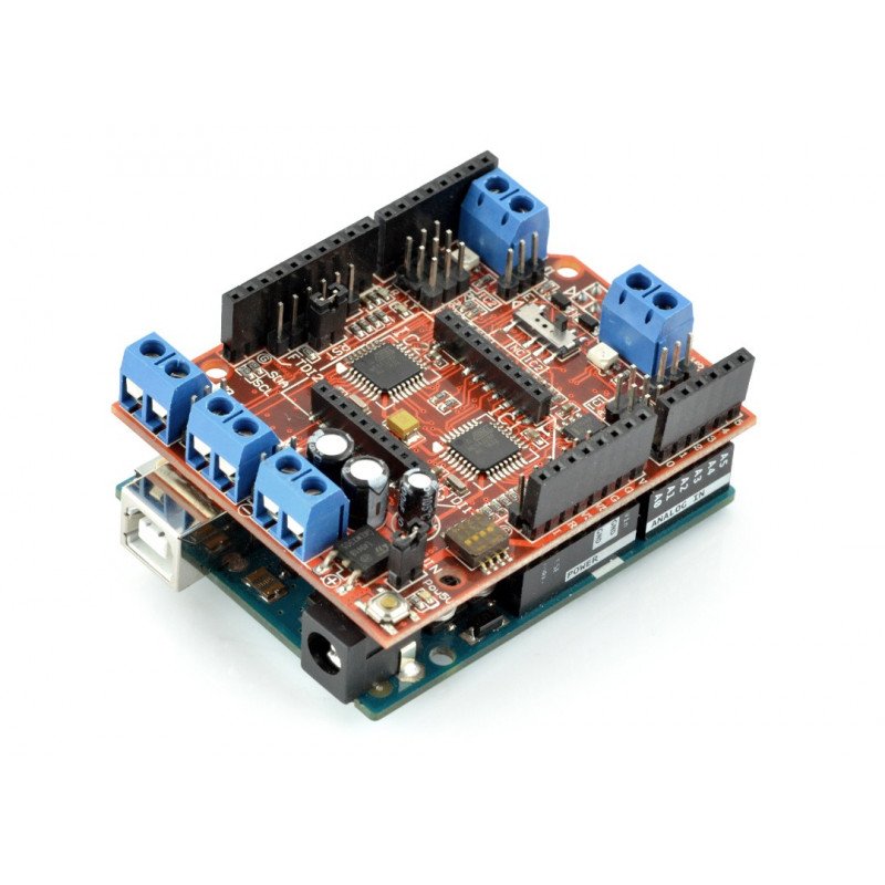 ComMotion Shield - driver engines, 16V/2.5 A - panel for Arduino
