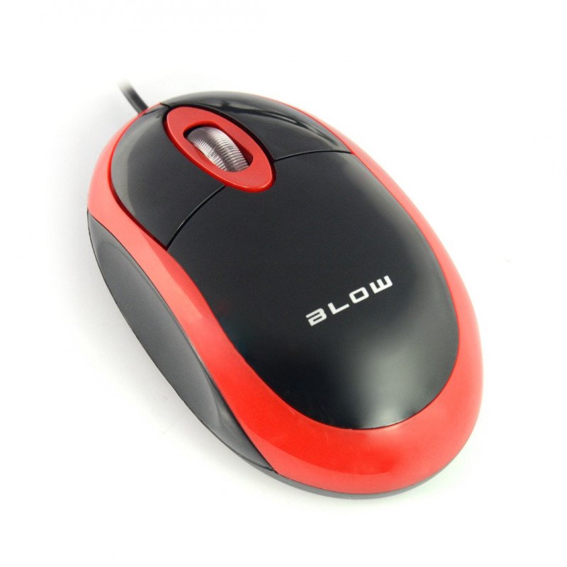 Optical mouse Blow MP-20 USB red