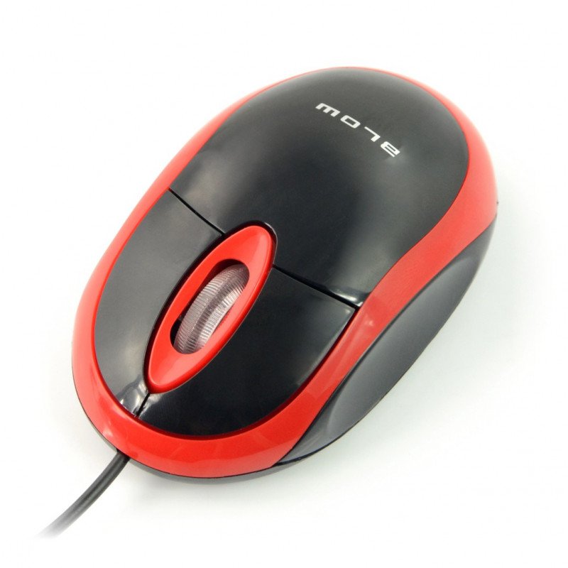 Optical mouse Blow MP-20 USB red