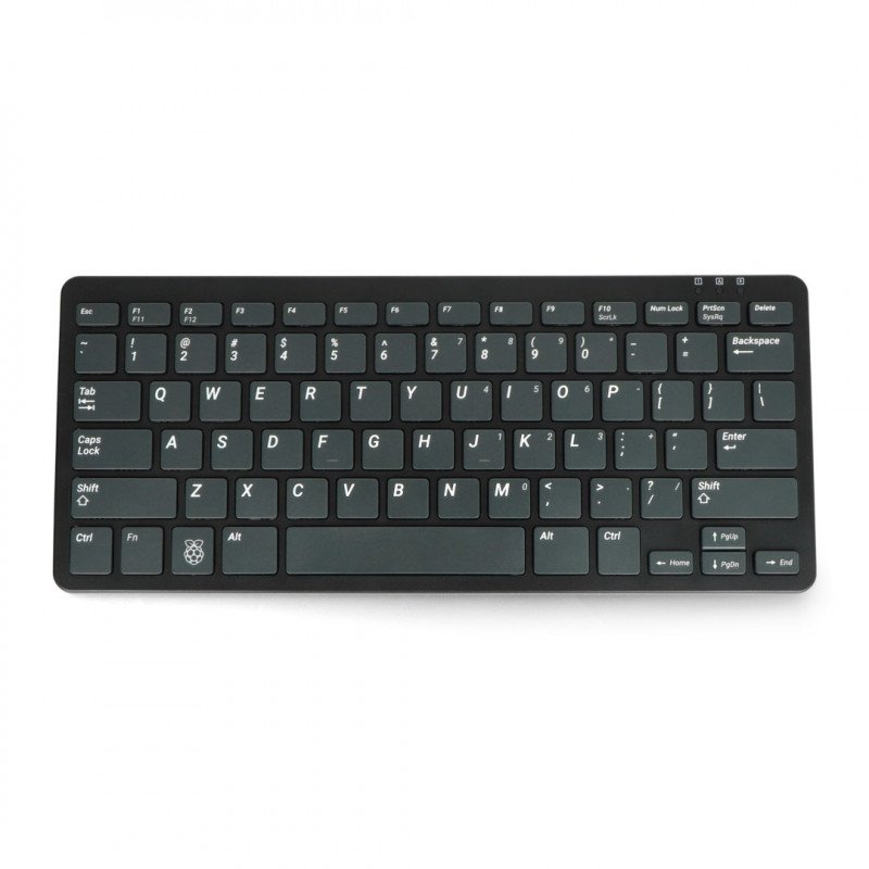 Official keyboard for Raspberry Pi Model 3B+/3B/2B - black-grey