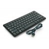 Official keyboard for Raspberry Pi Model 3B+/3B/2B - black-grey - zdjęcie 2