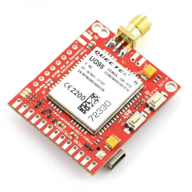 GSM-3G-SIM-card - d-u3G μ-v shield.1.13 - Arduino and Raspberry Pi - SMA connector