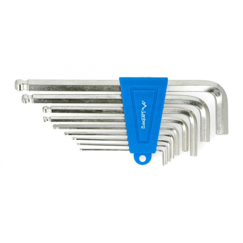 Set of Allen wrenches 1,5 - 10mm - Lanberg NT-0803 - 9 pcs.