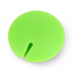 Blow cable organizer - magnetic clip green