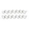 Organiser for cables Blow - elastic white spring - 2pcs. - zdjęcie 2
